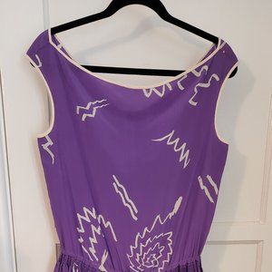 Michaele Vollbrach Purple Dress